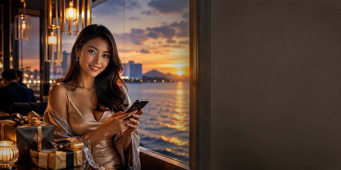 Pengguna Kota Kinabalu memainkan kasino dalam talian sp3k melalui telefon pintar dengan antara muka yang bersih